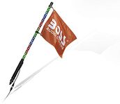 BOSS Audio Systems XP2 ATV Chasing LED Whip Antenna – 24 inch, 360-degree RGB Illumination, Control App, IP67 Weatherproof Rated, Easy Installation