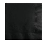 Creative Converting Touch of Color 2-Ply 50 Count Paper Lunch Napkins, Black Velvet