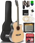 Pyle Cutaway Acoustic Electric Guit