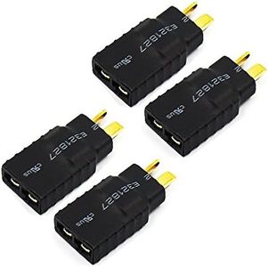 FLY RC Lipo Battery Wireless Adapter for Deans T Plug Battery to Traxxas RC ESC Charger Slash E Revo (4pcs/Lots)