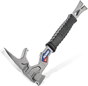 Vaughan 15 Inch Multi-Function Demolition Tool, Hammer, Nail Puller, Multi-Use, Heavy Duty Construction, DIY Hand Tools - Blue 050042