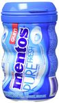 Mentos Pure Fresh - Mint Flavour - Pack of 6 bottles (300 pieces) - Sugar-free Gum