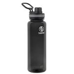 Takeya 50280 Sport Water Bottle: BPA Free Tritan PlasticLid: Durable PP#5 with Silicone o-Rings, Black