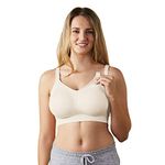 BRAVADO! DESIGNS Women's womens142576womensBody Silk Seamless Maternity Opaque Nursing Bra S, Antique White, S