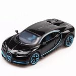 VARIYA ENTERPRISE Metal Pull Back Diecast Car 1:32 Bugatti Chiron Pull Back Car Model With Sound Light Boys Gifts Toys For Kids?Pack Of 1?, Multicolor