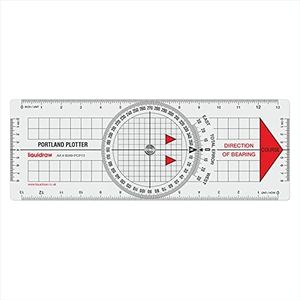 Liquidraw Portland Course Plotter Navigation Divider Marine Nautical Protractor