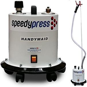 Speedypress Handymaid 2.5 i-Steamer, Clothes, Garment & Fabric Steamer, 2.5 Litres, 85 Minutes of Steam, British Manufactured with 3 Year Warranty