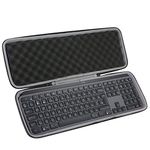 co2CREA Storage Carry Travel Hard Case for Logitech MX Keys/MX Keys S/MX Keys Plus Advanced Wireless Illuminated Keyboard,Case Only