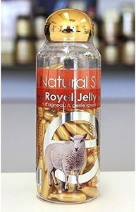 Placenta facial moisturiser with vitamin e & royal jelly, 100 gelcaps, sources