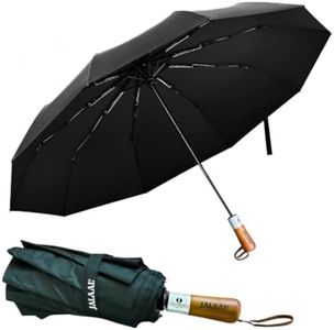 Jalaal Compact Travel Umbrella - Windproof, Lightweight, UV Protection, Auto Open/Close - Durable Mini Golf Umbrella for Men & Women - Portable for Outdoor Use