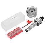 MT3 FMB27 Milling Cutter Holder Set Face End Mill Cutter with APMT1604 Cutter Insert for Using and Replacing