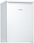 Bosch KTR15NWECG Under Counter Fridge with Safety Glass Shelves and LED Lighting, Freestanding