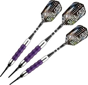 Viper Sure Grip Soft Tip Darts, Purple, 16 Grams