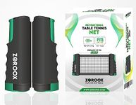 ZOROOX Table Tennis Net | Portable | Retractable | Easy Install Portable Table Tennis Net for Any Table. Easy to install & Durable