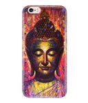 Yunic Polycarbonate Printed Colorful Lord Buddha, Buddha Art Designer Hard Back Case Cover for Apple iPhone 6 Plus/iPhone 6S Plus (Multicolor)