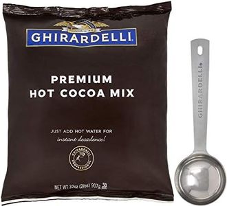 Ghirardelli Chocolate - Premium Hot Cocoa 2 lb Pouch Stamped Barista Spoon