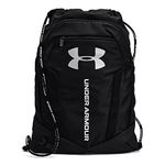 Under Armour Undeniable Sackpack, Black (001)/Metallic Silver, One Size Fits Most