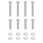 CHARMOUNT M8 Screws for Samsung TV, M8 x 45mm/43mm and 30mm Screws with Washers, 1.25mm Pitch Phillips Head TV Wall Mount M8 Bolt Kit for Samsung, Sony, LG, Vizio, Sharps