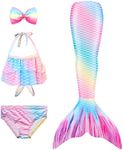 Danvren Mermaid Tails for Swimming 