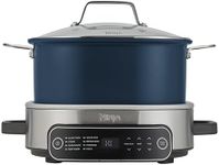 Ninja Foodi PossibleCooker, 6L Slow Cooker & Rice Cooker, 8-in-1 Versatile Functions, Midnight Blue, MC1101UK