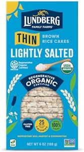 Lundberg Organic Brown Rice Low Sodium Stackers (12x5.9 OZ)