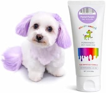 Crazy Liberty Permanent Pet Hair Dye for Dogs and Horses (Pastel Purple) – Professional Grooming Color Gel, for Creative Groomers, 2.8 Fl Oz