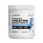Wellcore - Pure Micronised Creatine Monohydrate | Unflavoured (250g, 83 Servings) | Rapid Absorption | Enhanced Muscle Strength & Power | Fast Recovery | Increased Muscle Mass