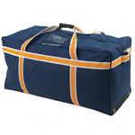 Ecorite Classic 39-Inch Hockey Bag, 230L Capacity, 1200D Polyester with PVC Bottom, Internal Skate Pockets, Reinforced Handles, Duffle Bag Men with Venting Grommets – 39 x 20 x 18-Inches, N/W/GO