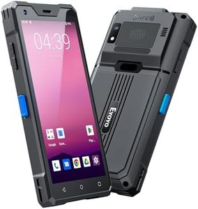 Eyoyo Wireless Android Barcode Scanner: Handheld 1D/2D/QR Code Scanner Mobile Computer, 5.5" Full Touchscreen, IP66 Rugged Android 12 PDA Warehouse Inventory Terminal with WiFi 5G, Bluetooth, GPS, NFC