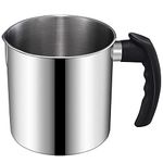 Kopinma Candle Making Pouring Pot, 44 Oz Double Boiler Wax Melting Pot, Candle Making Pitcher, Heat- Handle