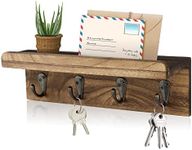 HRONRAD Rustic Key Holder for Wall,