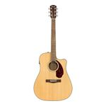 Fender CD-140SCE Dreadnought Electro Acoustic Guitar includes a Hardshell Guitar Case, Comes with Free Virtual Lessons