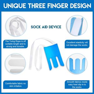 Sock Aid Shoe Horn Helper – Easy Grip Dressing Assist Tool