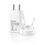 Original Samsung 25W Type C PD 3A Superfast Charging Charger with 1M Type-C Cable for Galaxy M17|M17e|M36|M35|M16|M56| M06|M05|M15|A57|A37|A17|A36|A56|A26| A06|A16|A55|A35|25Watt USB-C Adapter Adaptor