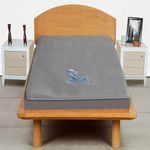 Trance 100% Waterproof Mattress Protector for Single Bed | All Sides 360° Elastic Fitted Bed Cover | Cotton Feel | Dust and Mites Resistant (72x36 inch | 6x3 feet, Grey - Pack of 1 | Single Bed)
