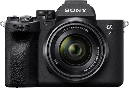 Sony Alpha 7IV Full-Frame Mirrorless Camera with 28-70mm Lens – 33MP, 4K 60p, Eye AF