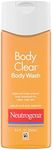 Neutrogena Body Clear Acne Body Wash with Salicylic Acid - Pimple Care Product, Acne Treament, Pore Cleaner, Help Treat Breakouts on Back, Chest & Shoulders, Non-Comedogenic- 250 mL