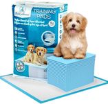 PetCellence Puppy Pads with Non Slip Sticky Tapes – 24" x 24" Super-Absorbent Pee Pads for Dog - Waterproof Dog Pads Large with Leak-Proof Protection for Puppies (6 Layers ︶ 30 Count)