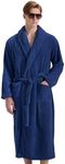 PJGGZ Men's Shawl Collar Bathrobe, 