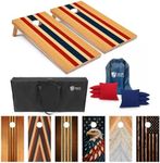 Tailgating Pros 4x2 Regulation Cornhole Board Set, Lightweight & Portable