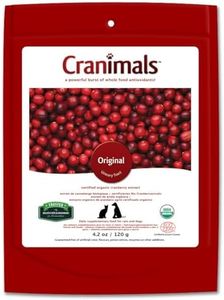 Cranimals Original Organic Cranberry Powder for Dogs and Cats, for UTI, Struvite and Incontinence, 120 g bag / 4.2 Oz.