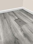 Grandismo® Luxury Grey Wood Laminate Flooring - Sold Per 1m2 - V-Grooved - High Quality Embossed - Click System