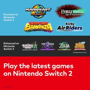Nintendo Switch 2 Console with Mario Kart Game Bundle