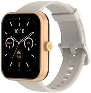 Noise Pulse 2 Max 1.85" Display, Bluetooth Calling Smart Watch, 10 Days Battery, 550 NITS Brightness, Smart DND, 100 Sports Modes, Smartwatch for Men and Women (Blush Beige)