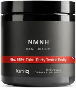 Toniiq NMNH Supplement – Clinically Studied UthPeak™ – 95% Highly Purified & Third-Party Tested for NAD+ & Healthy Aging Support