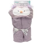 Baby GUND Lil’ Luvs Hooded Blanket, Quinn Owl, Ultra Soft Plush Security Blanket for Babies and Newborns
