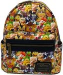 Loungefly Exclusive Muppets All Over Print Double Strap Shoulder Bag