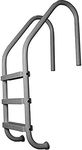 SAFTRON 3 Rung Step Ladder Metal Sw