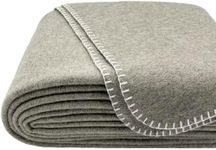 EKTOS 100% Virgin Wool Blanket, 90"