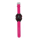 ECSEM Replacement Band Compatible with Garmin Forerunner 25 GPS Running Watch Wristband Fitness Tracker for Smarwatch(Mans Strap) (Rose)